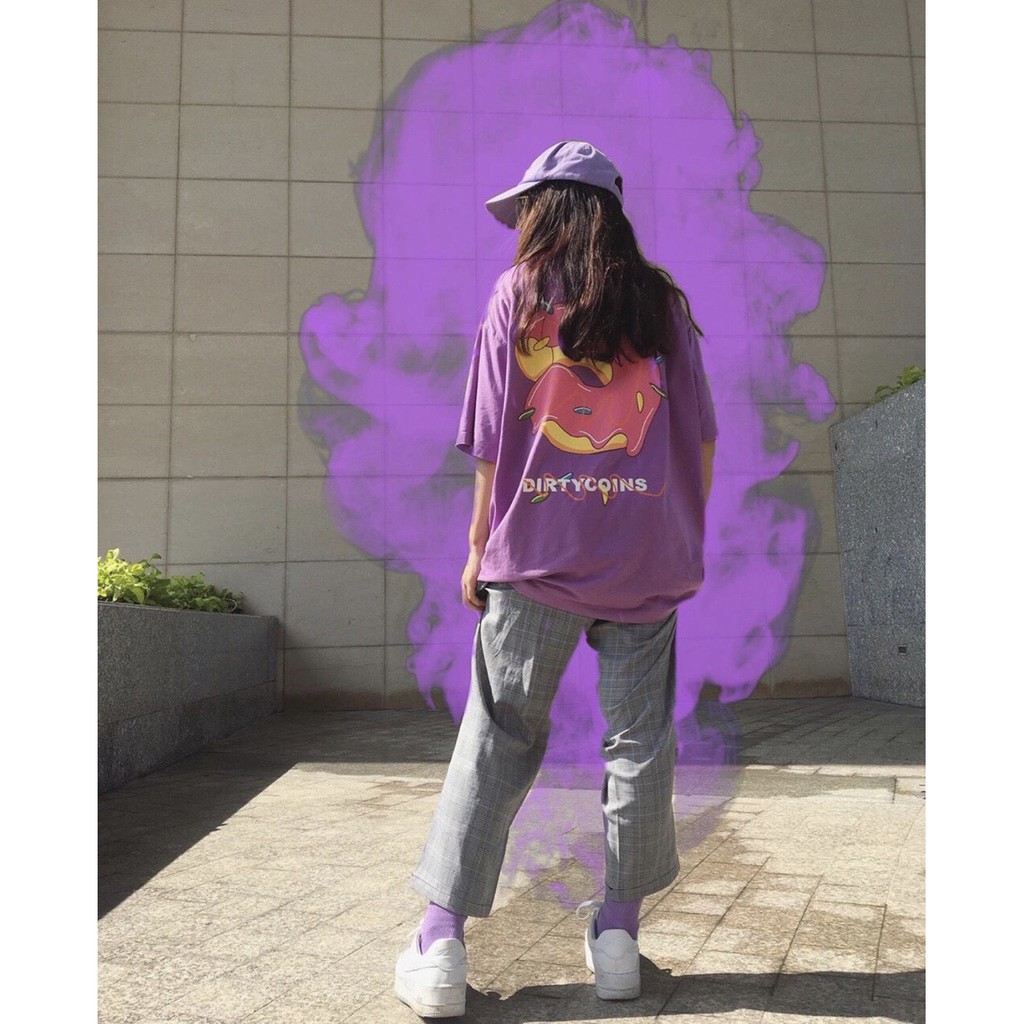 Hàng Đẹp Áo Thun Tay Lỡ DIRTY COIN dưới 75kg