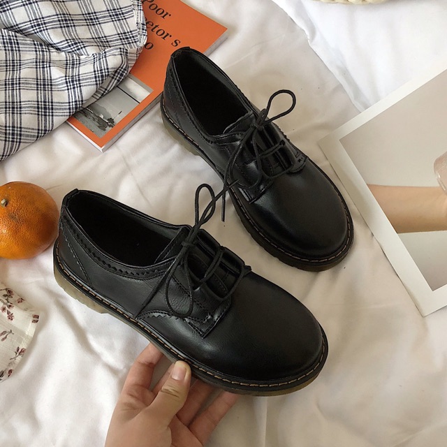 🌿Giày Nữ sinh cô gái Nhật Mori oxford lenvintage nữ sinh harajuku retro🌿 | BigBuy360 - bigbuy360.vn