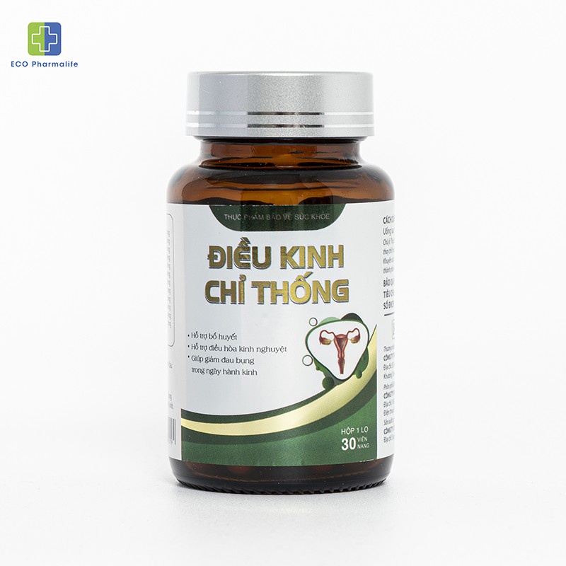 Điều Kinh Chỉ Thống - Dứt đau bụng kinh, rong kinh, bế kinh, tắc kinh, Điều hòa Kinh Nguyệt giá siêu tốt