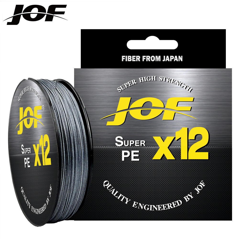 Mới Cuộn Dây Câu Cá Bện Sợi PE JOF 912 500M 300M 100M