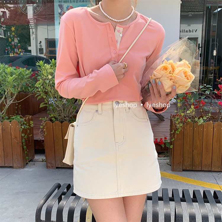 8070 CHÂN VÁY A MÀU CICI