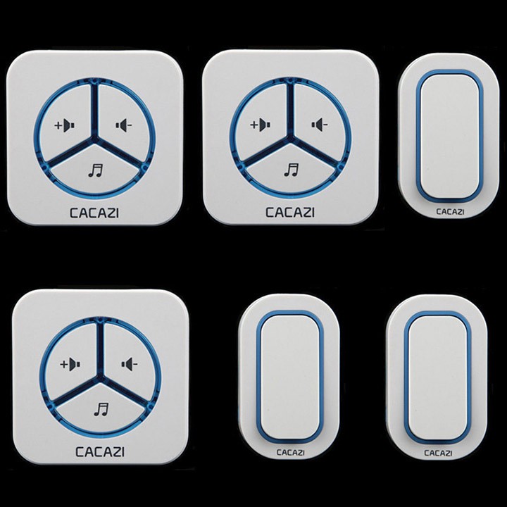 Chuông không dây chống nước CACAZI 9909 - siêu bền - có bảo hành