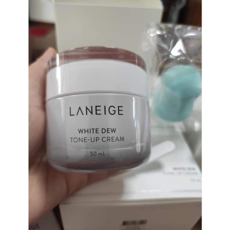 Kem hiệu chỉnh nâng tông làm trắng da Laneige White Dew Tone-Up Cream 50ml (mẫu mới)