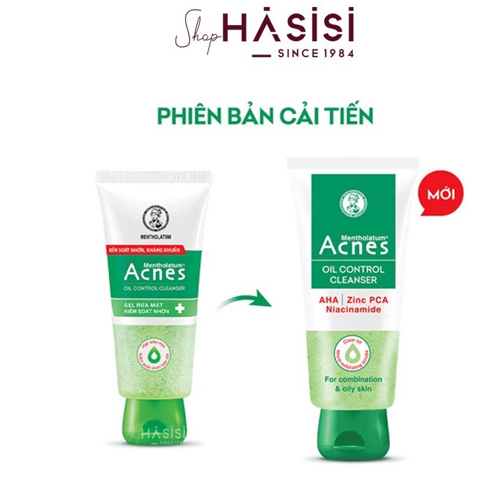 Sữa rửa mặt Dạng Gel Kiểm Soát Nhờn - ACNES - Oil Control Cleanser 100g