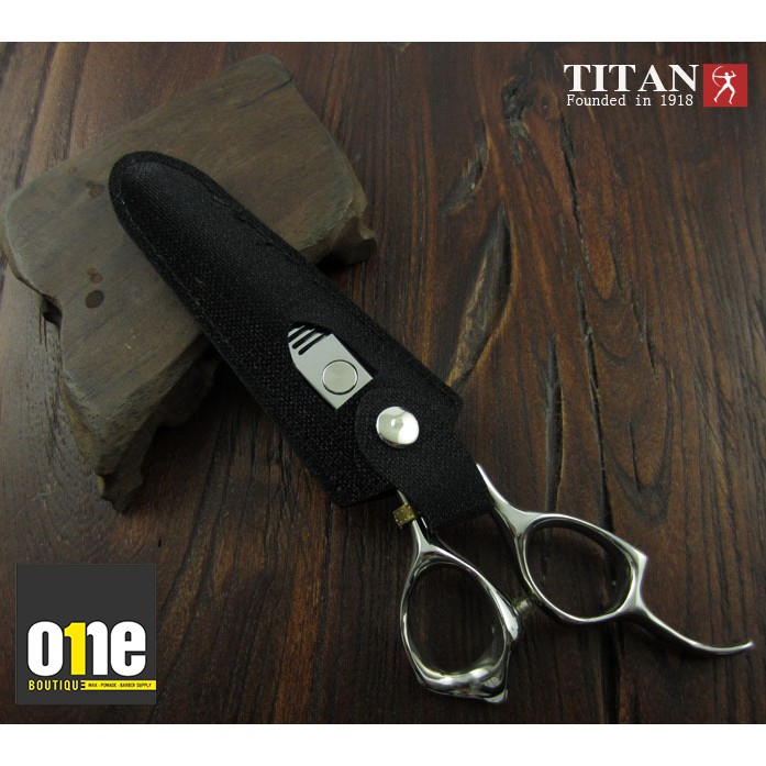 KÉO TỈA TÓC TITAN AT-03B ăn tóc 20% - chuyên dùng cho barber / salon