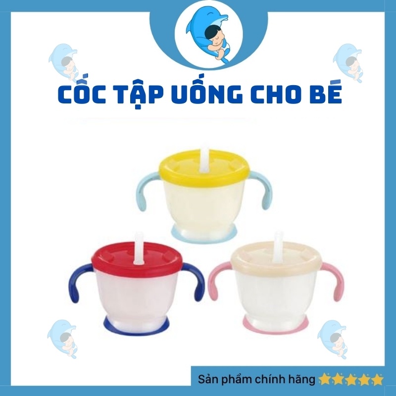 Cốc Tập Uống Nước 3 Giai Đoạn 150ml Cho Bé Trên 6 Tháng