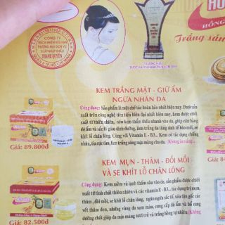 [ Chính Hãng] Kem Trắng Da Hồng Sâm 12g.