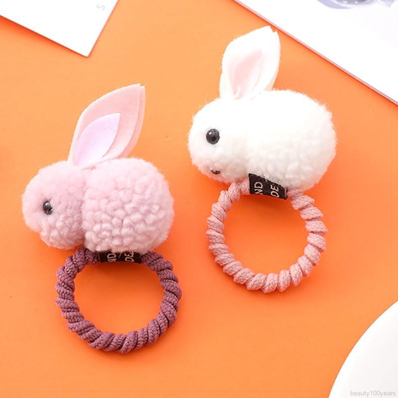 Thun buộc tóc hình con thỏ dễ thương