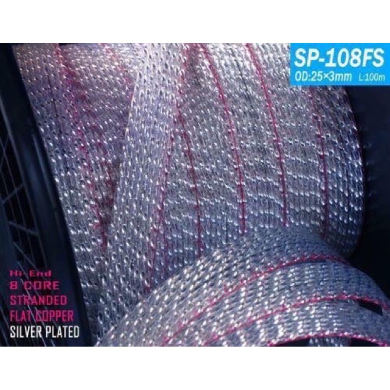 Dây loa bắp chuối mỏ chim mềm Dây mạ bạc Hi-end Cao cấp YARBO