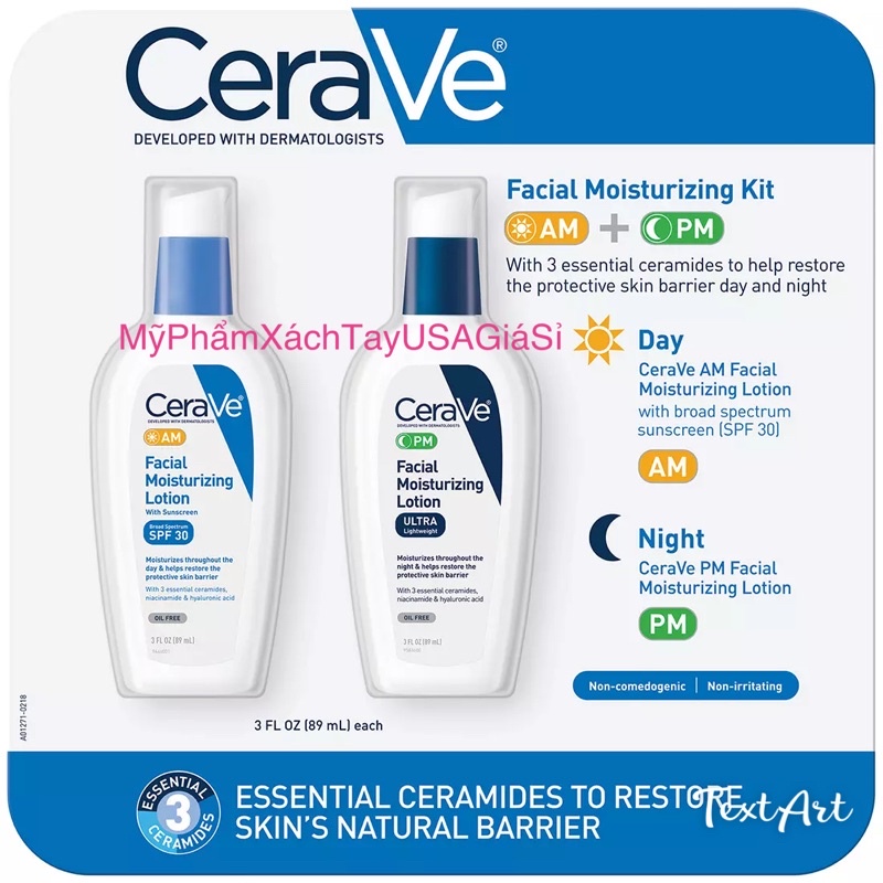 Kem dưỡng da ban đêm CeraVe Facial Moisturizing Lotion PM 4% Niacinamide