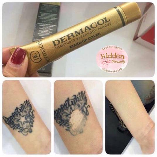 Kem nền che KHUYẾT ĐIỂM che HÌNH XĂM Dermacol Make-up Cover 30g
