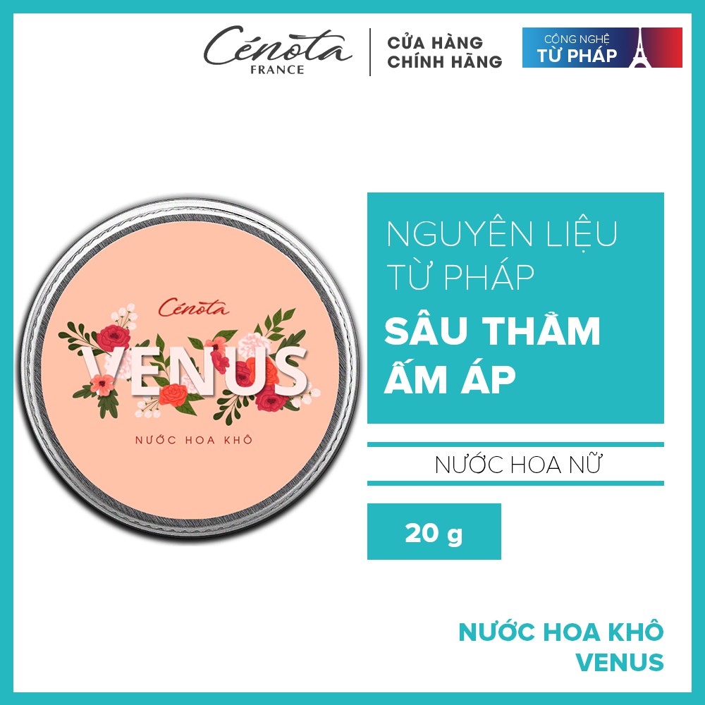 Nước hoa khô Cenota hương thơm đầy lôi cuốn 15g