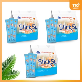 Combo 3 Túi Đường Sticksu 6g/que