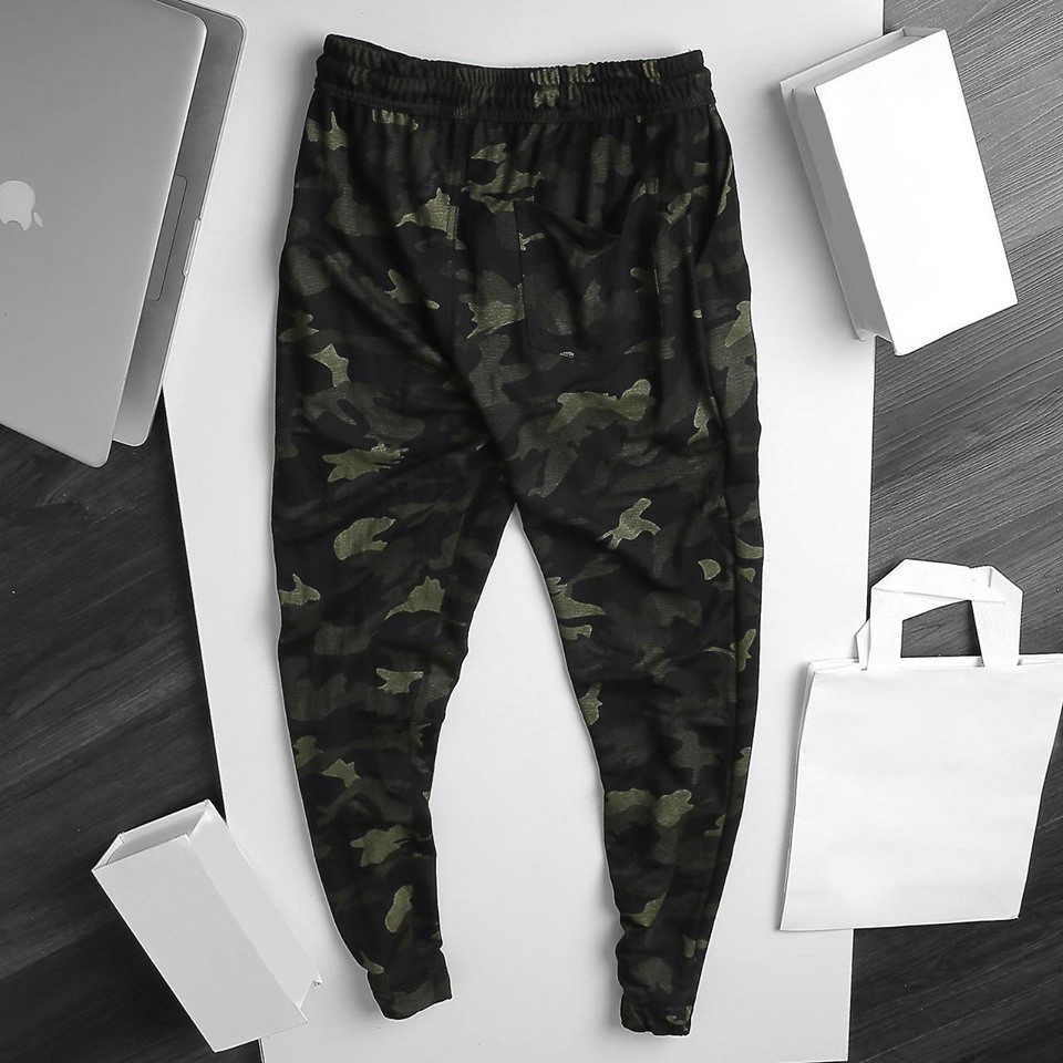 SUN24FASHION - SET CAMO COTTON QUẦN DÀI, BỘ QUẦN ÁO THỂ THAO CAMO MẶC MÁT