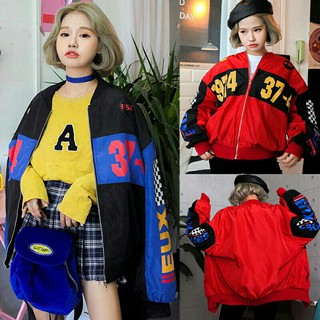 [SẴN XANH] Áo khoác hip hop ulzzang ( 2 màu )