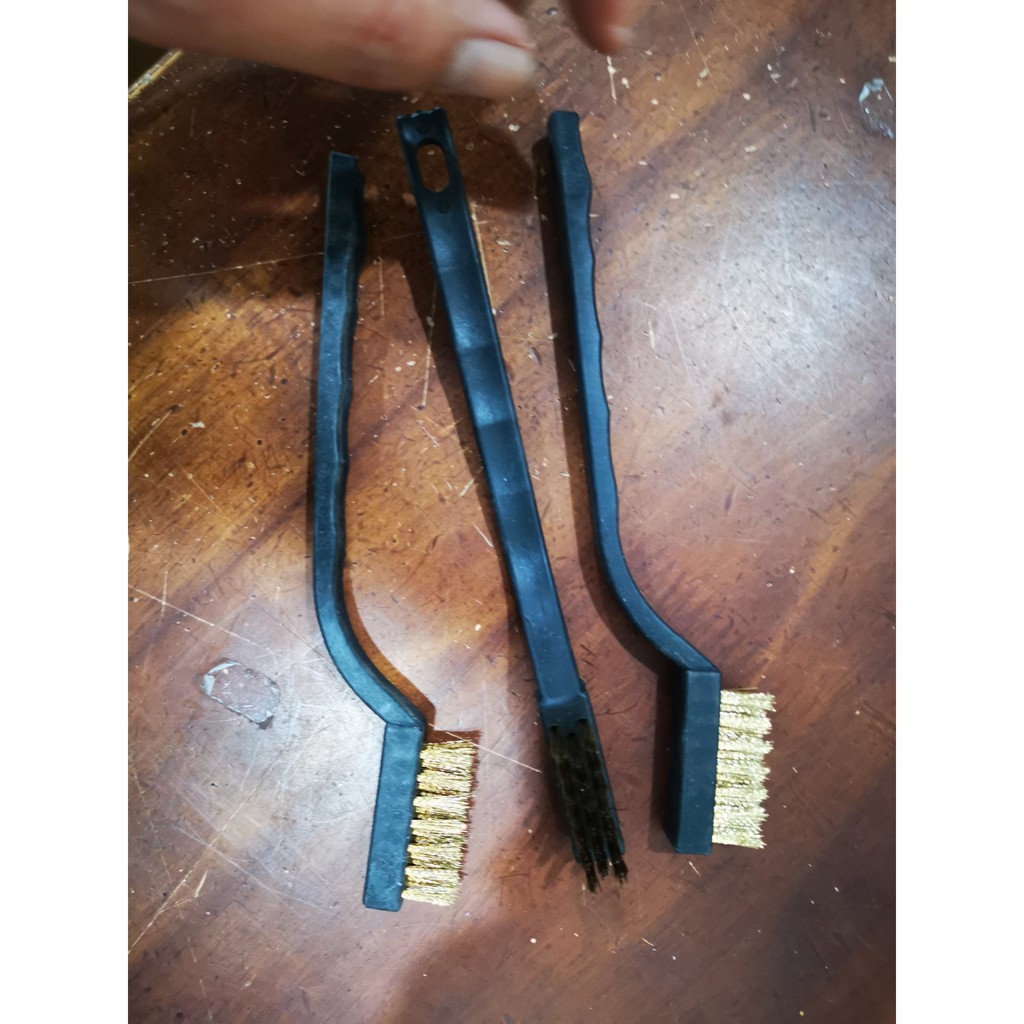 Combo 50 Bàn Chải Vệ Sinh Lốc Máy, Bàn Chải Đồng Đánh lốc Máy