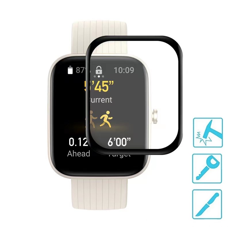 Phim Dán Bảo Vệ Màn Hình Cho Đồng Hồ Thông Minh Huami Amazfit Bip 3 / 3 Pro Kèm Phụ Kiện