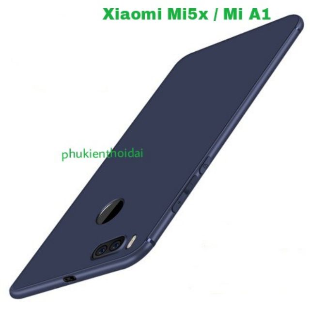 Xiaomi Mi 5x / Mi A1 ốp lưng dẻo TPU màu siêu mỏng mịn ôm khít máy