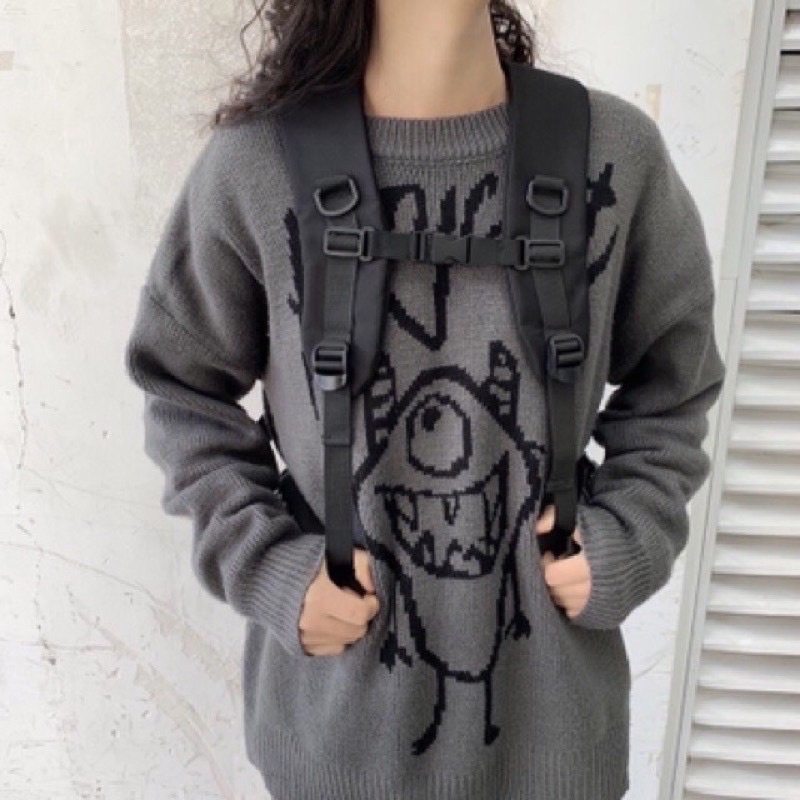 Balo Laptop Ulzzang Unisex Backpack 2810 Clothes Shop Balo Đen Trơn Đi Học Đi Chơi Vải Canvas Cao Cấp Chống Nước
