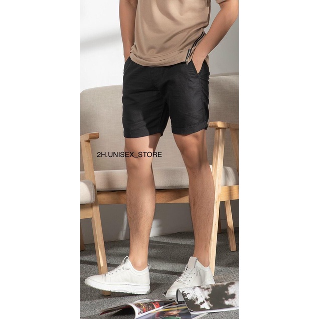 QUẦN SHORT ĐÙI UNISEX CHẤT KHAKI DÀY DẶN, TRẺ TRUNG 2H.UNISEX_STORE