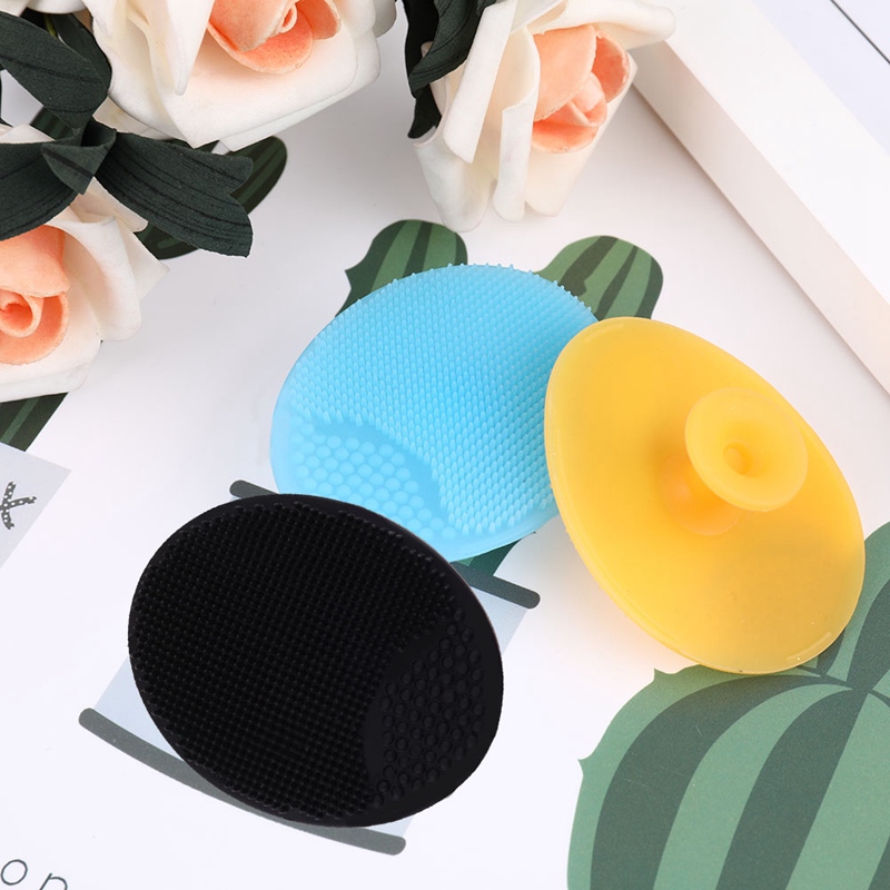 Cọ rửa mặt bằng silicone mềm mại giúp tẩy tế bào chết loại bỏ mụn đầu đen hiệu quả | BigBuy360 - bigbuy360.vn