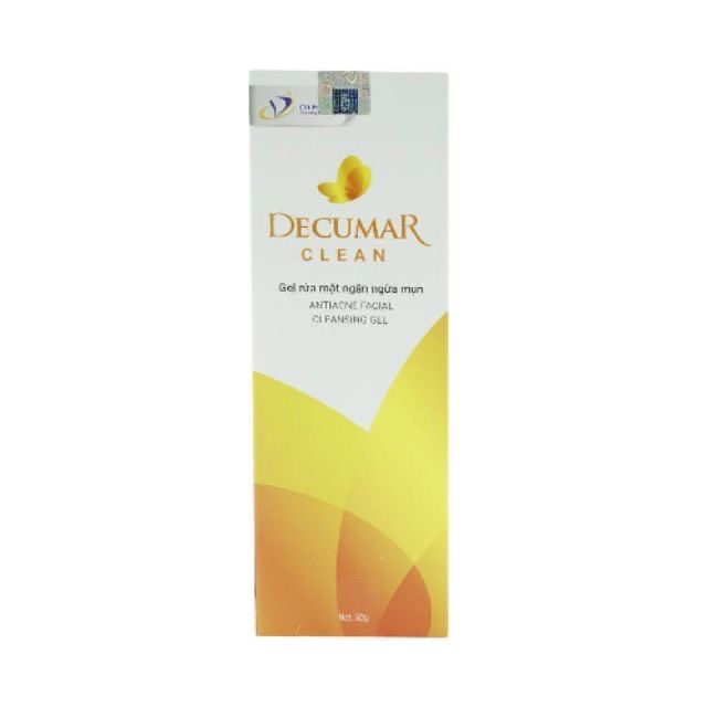 Sữa rửa mặt decumar Clean