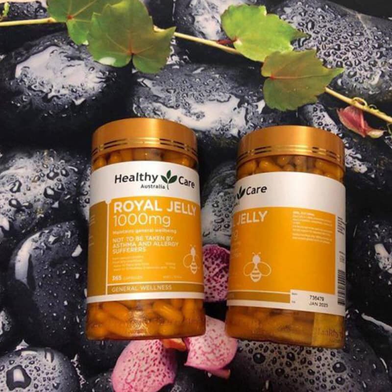 Sữa Ong Chúa Healthy Care Royal Jelly 365 Viên | BigBuy360 - bigbuy360.vn