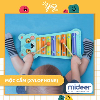 [Chính hãng] Đàn Mộc Cầm Xylophone Mideer gỗ 8 thanh quãng - Đồ chơi âm nhạc cho bé 3+