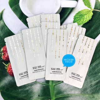 10 Gói Sample Sum Vàng - Nước thần Su:m37 - Losec Summa Elixir Essence Secréta 1ml/gói