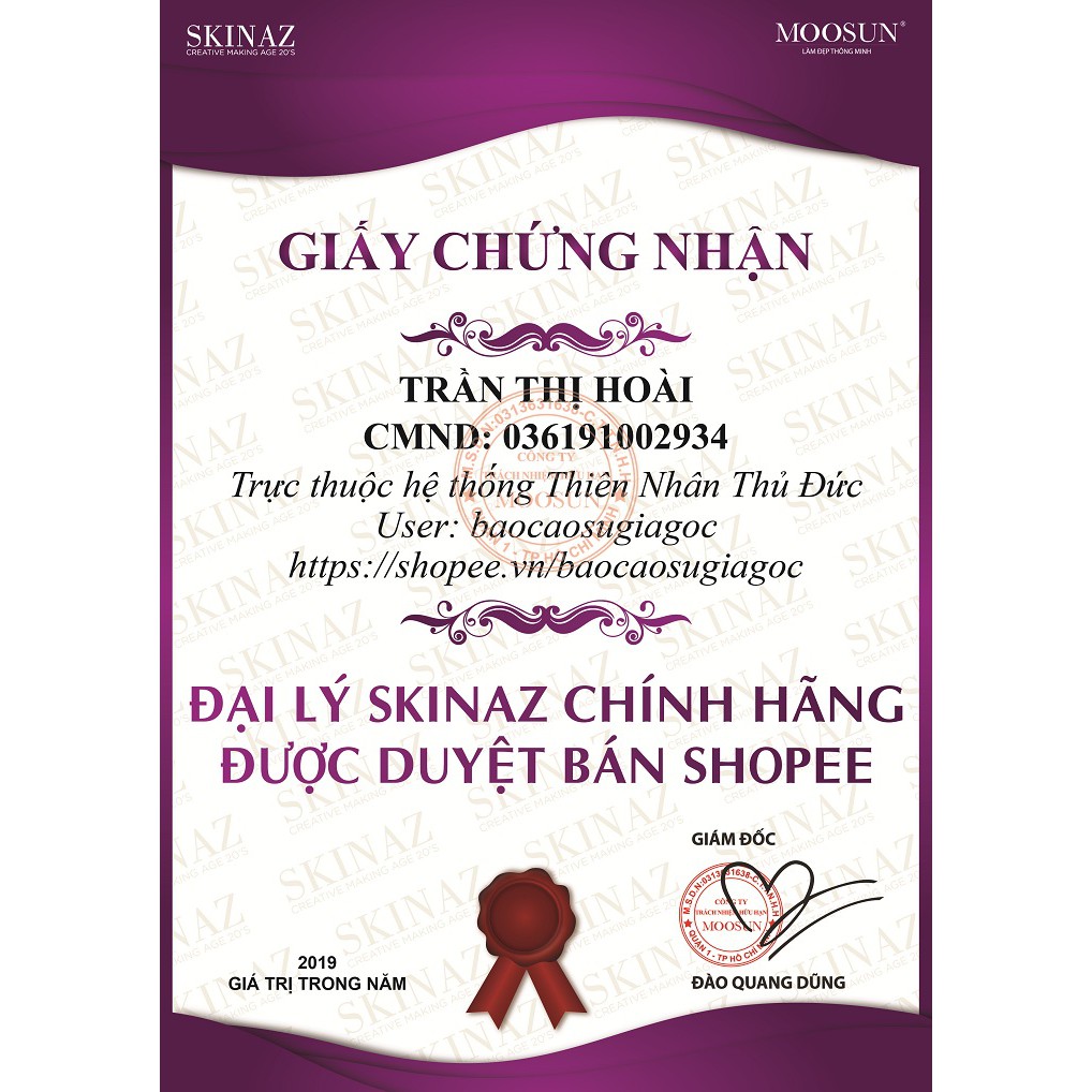 Tinh chất bơ 99,6% dưỡng da cao cấp AGUACATE Skinaz Hàn Quốc chính hãng --30ml