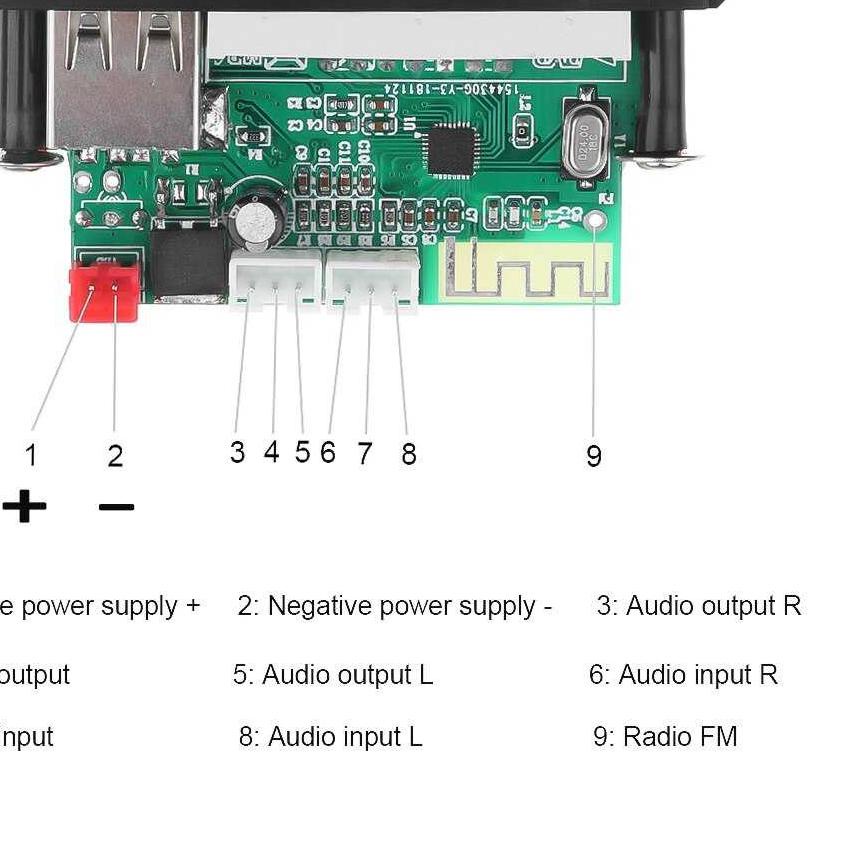 Giảm Giá!! Máy Nghe Nhạc MP3 Bluetooth 12V JSD Mã-597 Cho Xe Hơi