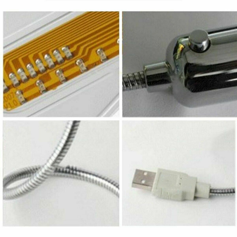 Quạt USB MINI Tích Hợp Đồng Hồ LED Và Cổ Ngỗng Linh Hoạt -kimoanh025