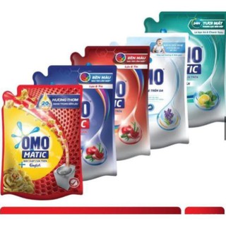 Nước giặt OMO Matic cửa trên. Cửa ngang 2kg