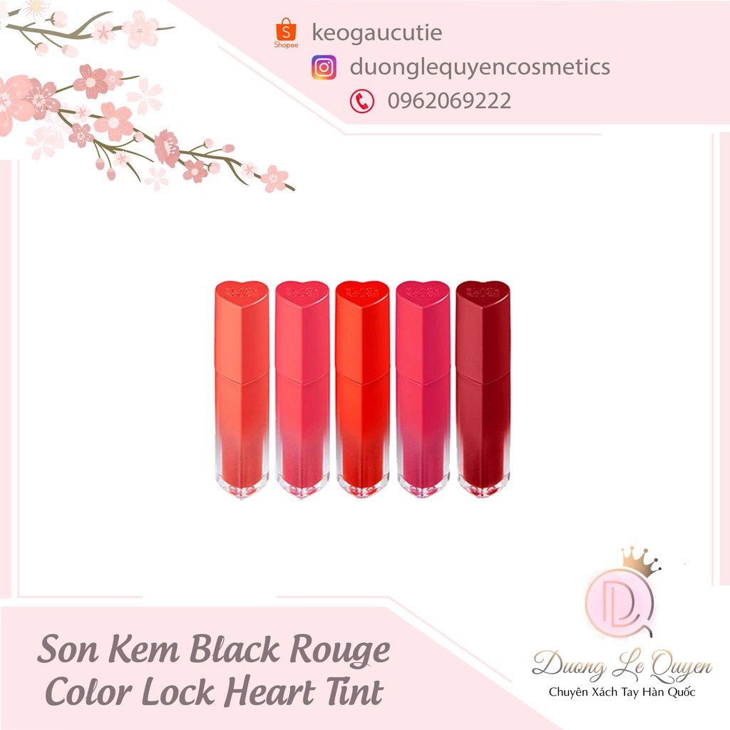 Son Kem BLACK ROUGE Color Lock Heart Tint
