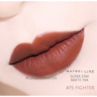 [AUTH BILL MỸ] Son kem lì Maybelline Super stay matte ink Fighter