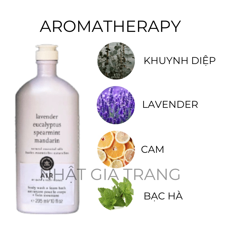 ✨BST Thư Giãn✨| 💦 Gel Tắm Tạo Bọt Lưu Hương Dòng Thư Giãn Bath & Body Works Aromatherapy | BigBuy360 - bigbuy360.vn