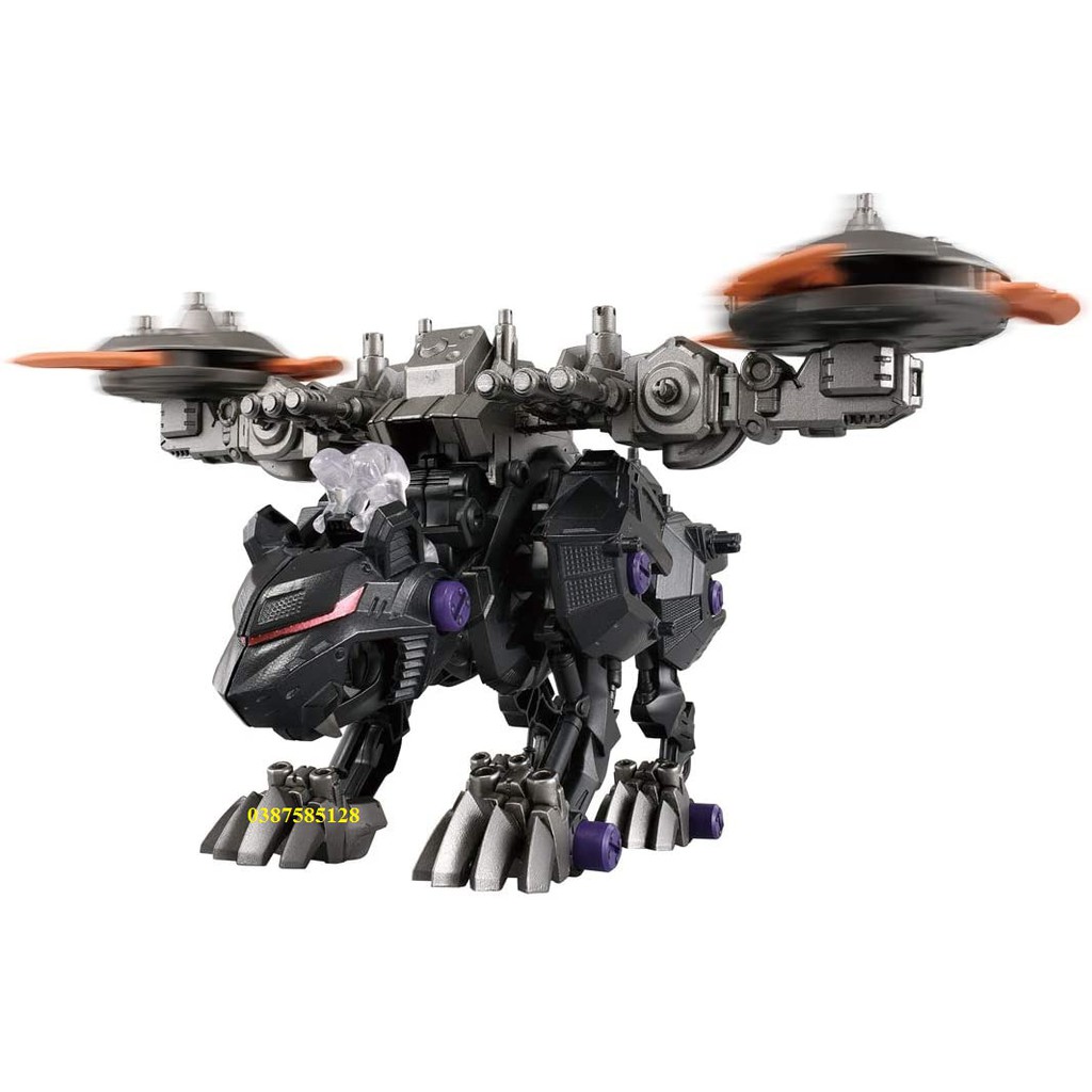 GHÉP HÌNH THÚ VƯƠNG ĐẠI CHIẾN ZOIDS. XUẤT XỨ TAKARA TOMY - NHẬT BẢN. MÃ SẢN PHẨM ZW35 DREI Panther  ZOIDS
