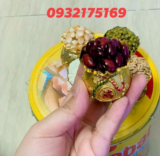 5 Túi vàng ngũ đậu chưng Thần Tài