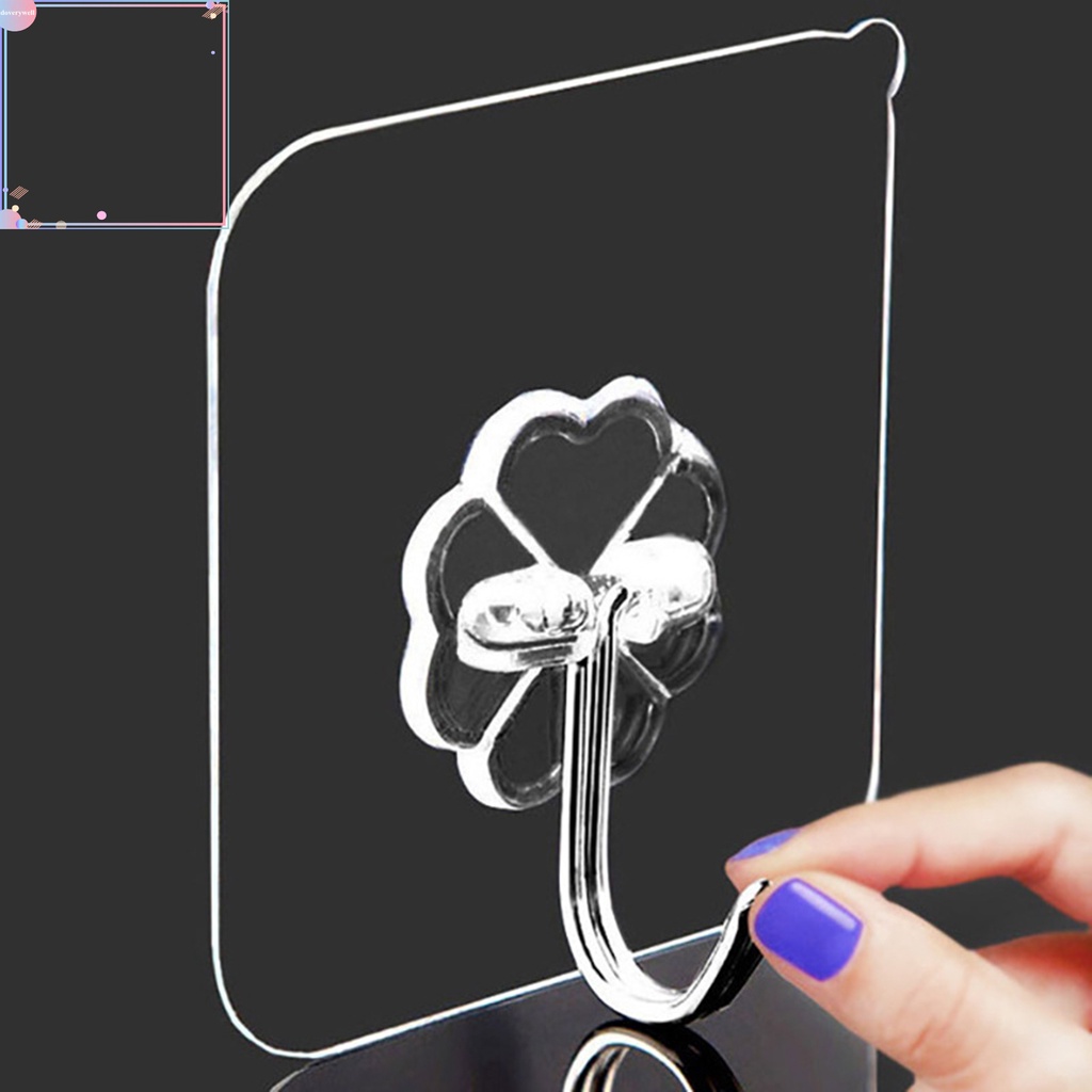 Móc treo đồ dán tường màu sắc đơn giản tiện dụng cho gia đình