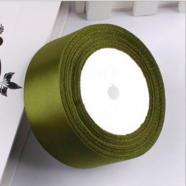 Cuộn ruy băng vải lụa satin bản 4cm dài 25m đủ màu
