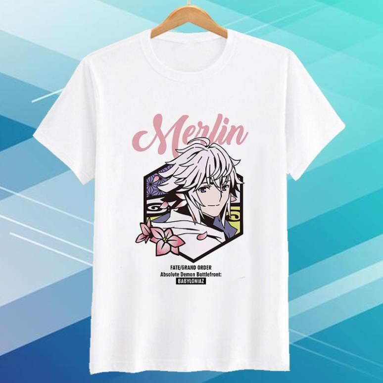 Áo thun Fate Grand Order Merlin CODE33