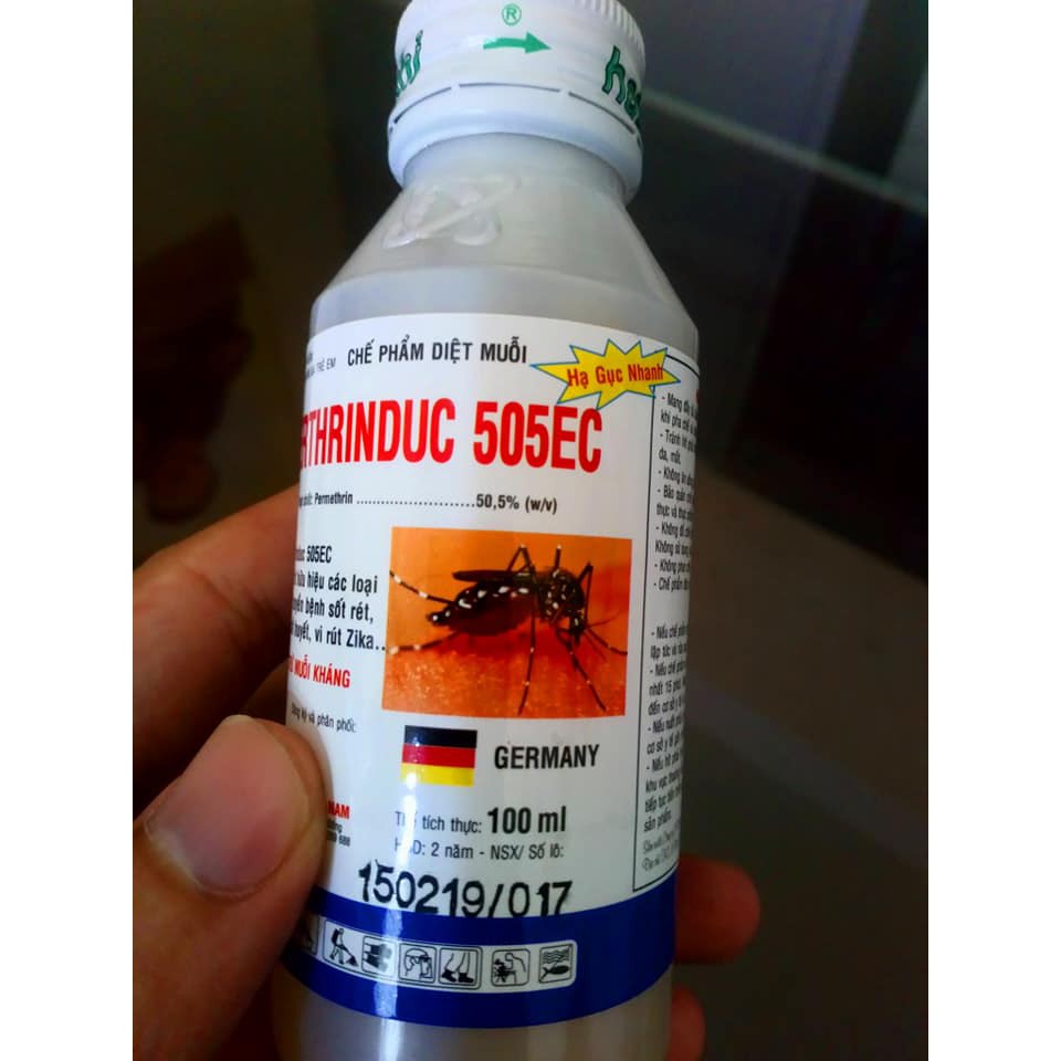 THUỐC DIỆT MUỖI cực mạnh Perthrinduc 100ml CHLB Đức diệt muỗi tận gốc hiệu quả