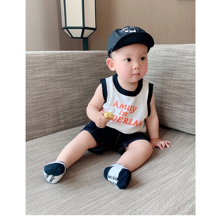 Bộ AMILY ba lỗ cho bé