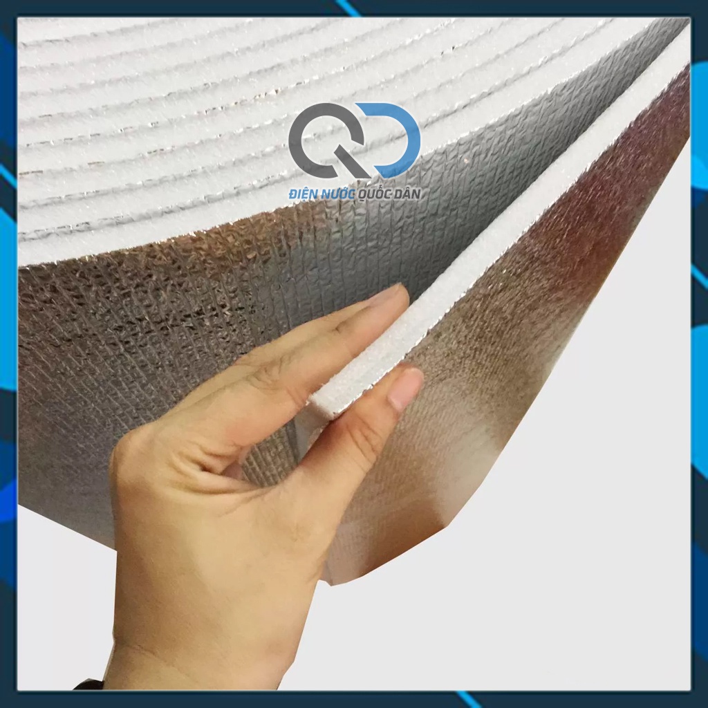 Xốp bạc cách nhiệt, xốp chống nóng, chống thấm - bán theo nguyên 1 cuộn lớn