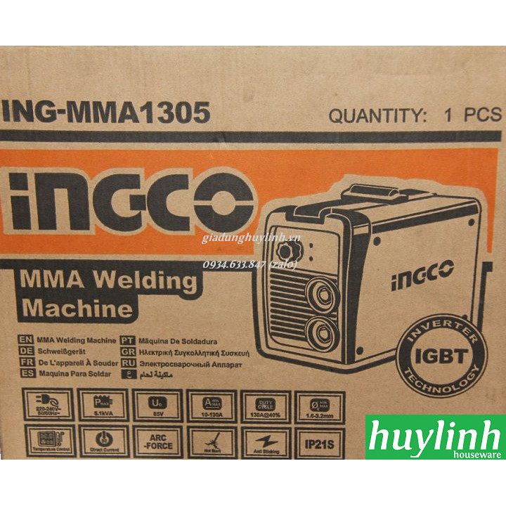 Máy hàn que mini Ingco MMA1305 - 130A