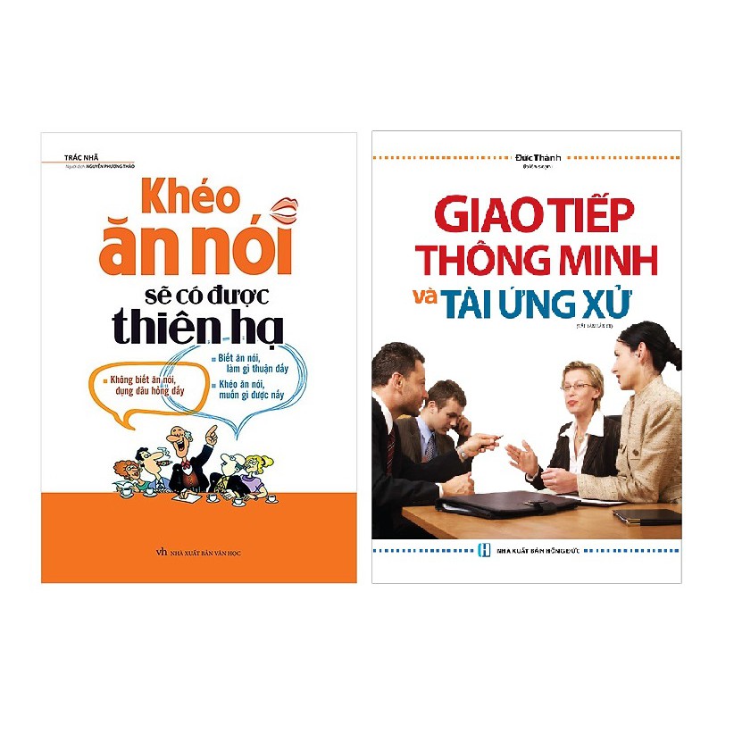 Sách- Combo Khéo Ăn Nói Sẽ Có Được Thiên Hạ + Giao Tiếp Thông Minh Và Tài Ứng Xử tặng Bookmark