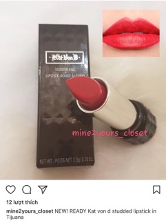 Son thỏi Kat Von D  Studded Kiss Lipstick 