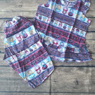 Đồ bộ tole lửng size 4 (60-70 kg)