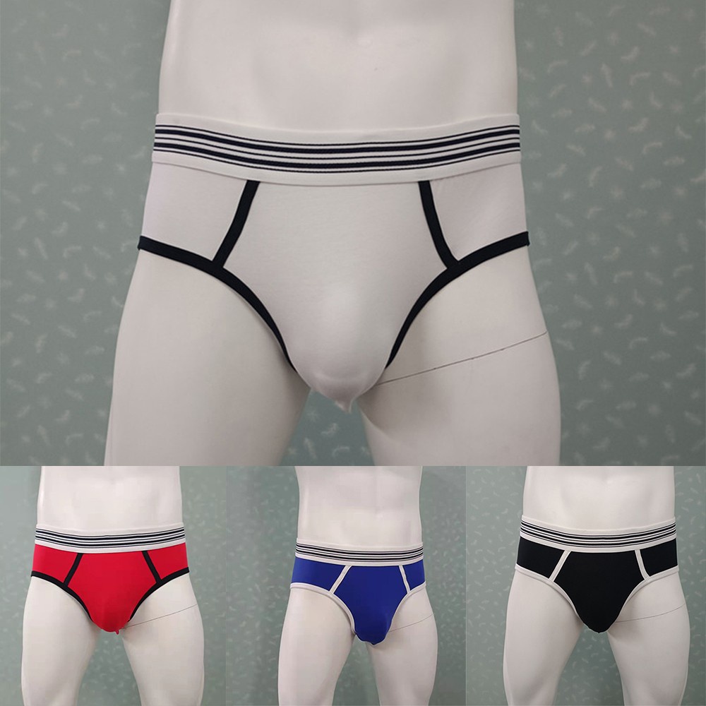Quần Lót Cotton Lọt Khe Thể Thao Định Hình Đường Viền Dáng Ngắn Cho Nam