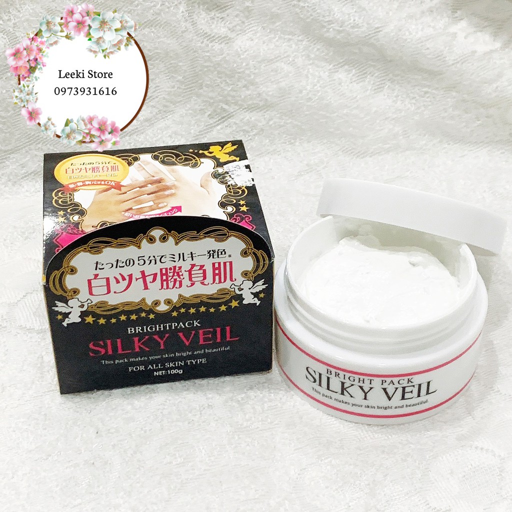 [ DATE 10/2021 ] Kem Dưỡng Trắng Da Silky Veil Bright Pack Date 10/2021